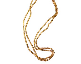 Vintage Crystal Loopover Necklace (A2918)
