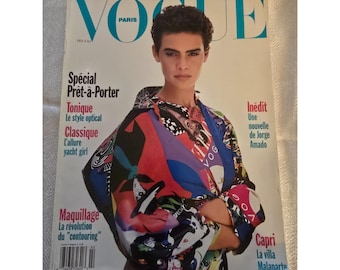 Paris Vogue Feb 1991 Magazine (A7210)