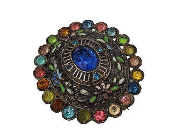 Vintage NE Glass Works Brooch (A3587)