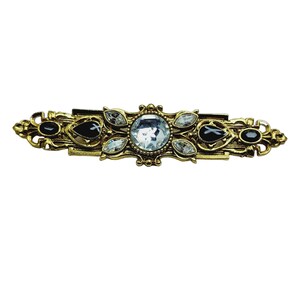 Vintage 80s Bar Pin Brooch (A882)