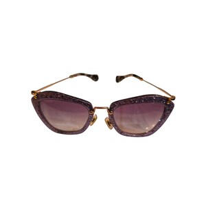 Miu Miu Sunglasses Purple - Etsy