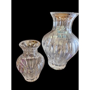 Vaso Waterford Crystal Sheridan Marquis 10&quot; e 6&quot; (A1979)