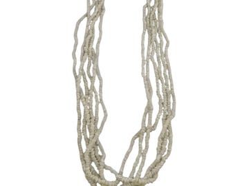 Vintage Multiglass Chip Necklace (A9181)