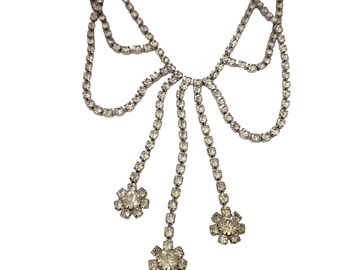 Vintage Rhinestone Drapey Belt (A6350) Vintage Rhinestone Drapey Belt (A6350) - Etsy main image 3