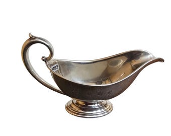 Vintage Beautiful Gorham Sterling Initialed Gravy Pourer Pitcher (A9402)