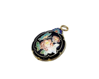 Vintage Cloisonne Pendant (A982)