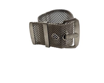 Vintage Wide Mesh Buckle Bracelet (A8111)