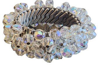 Vintage Cha Cha Crystal Expansion Bracelet (A1910)
