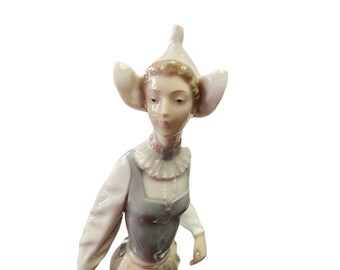 ヴィンテージ リヤドロ像 花かごの欠けた置物 (L-101) - Etsy 日本