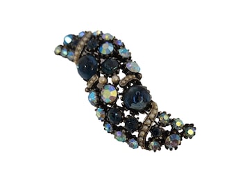 Vintage Signed ART Blingy Free Form Brooch (A4367)