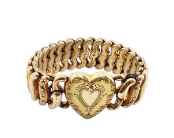Vintage American Queen by Pitman & Keeler Sweetheart Bracelet (A9085)