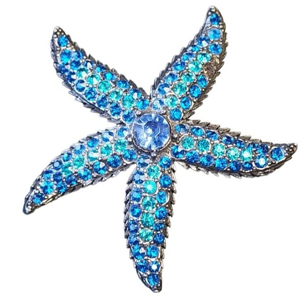 Vintage Signed Weiss Starfish Brooch (A951)