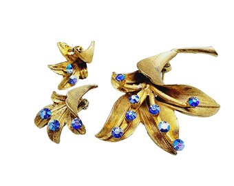 Vintage Boxed Brooch Gift Set (A1096)