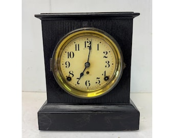 Antique Seth Thomas Shelf Mantle Clock Adamantine