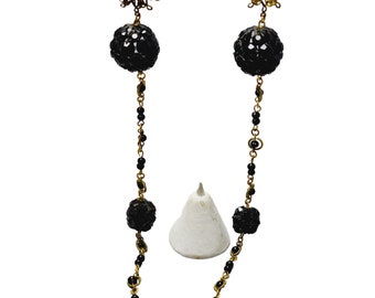 Amazing 8" Vintage Shoulder Duster Earrings (A1443)
