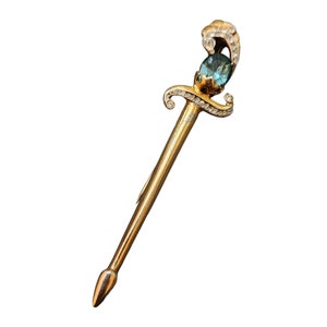 Vintage Rhinestone Brooch (A2316)