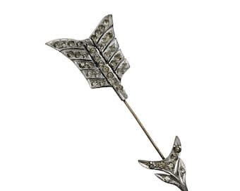 Antique Paste Arrow Jabot/Stick Pin (A9156)