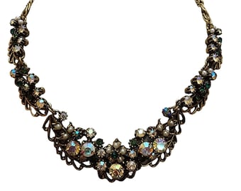 Vintage Signed Florenza Necklace (A4529)