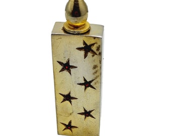 Vintage Signed Petite by Cotter Rhinestone Perfume Bottle (A818)