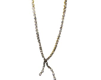 Vintage Verified Schreiner Belt Necklace (A1342)