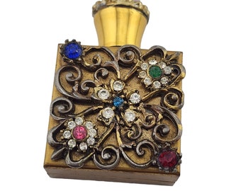 Vintage Jeweled Perfume Battle (A3333)