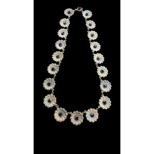 Vintage Art Nouveau Czech Style Necklace (A4204)