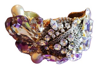 Vintage 1986 Wendy Gell Wristie Cuff Bracelet (A1515)