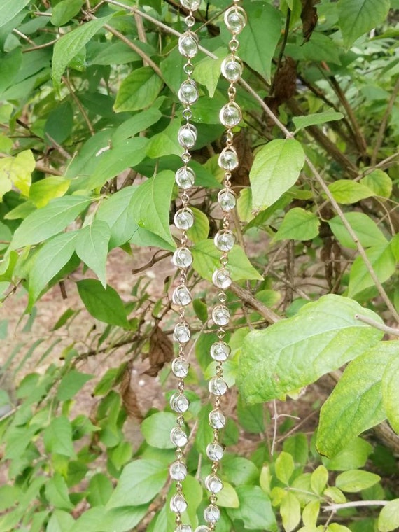 Beautiful Vintage Pools of Light Necklace 42 Rock
