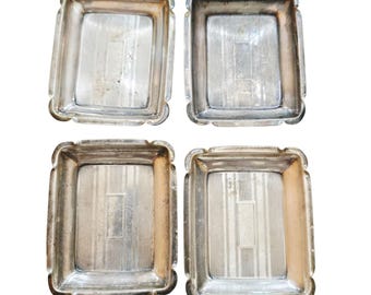 Vintage Set Of 4 Sterling Small Dishes/Ashtray Marked 19331 (A8836)