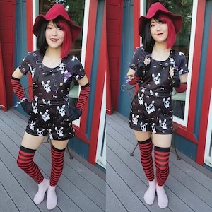 Creepy Bunbun Overalls