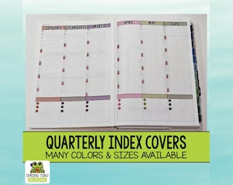 Hobonichi Techo Index Stickers: A5 Cousin, A6 Original/Planner, Weeks