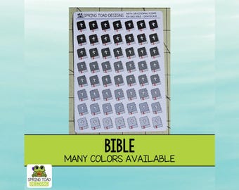 Bible Devotional Decal Stickers: Faith Bible Study & Prayer Journal Labels