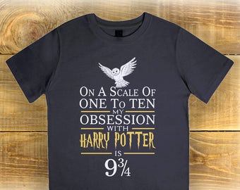 Kids Harry Potter Shirt Harry Potter Print T Shirt Harry Potter Gift Harry Potter Birthday Gift