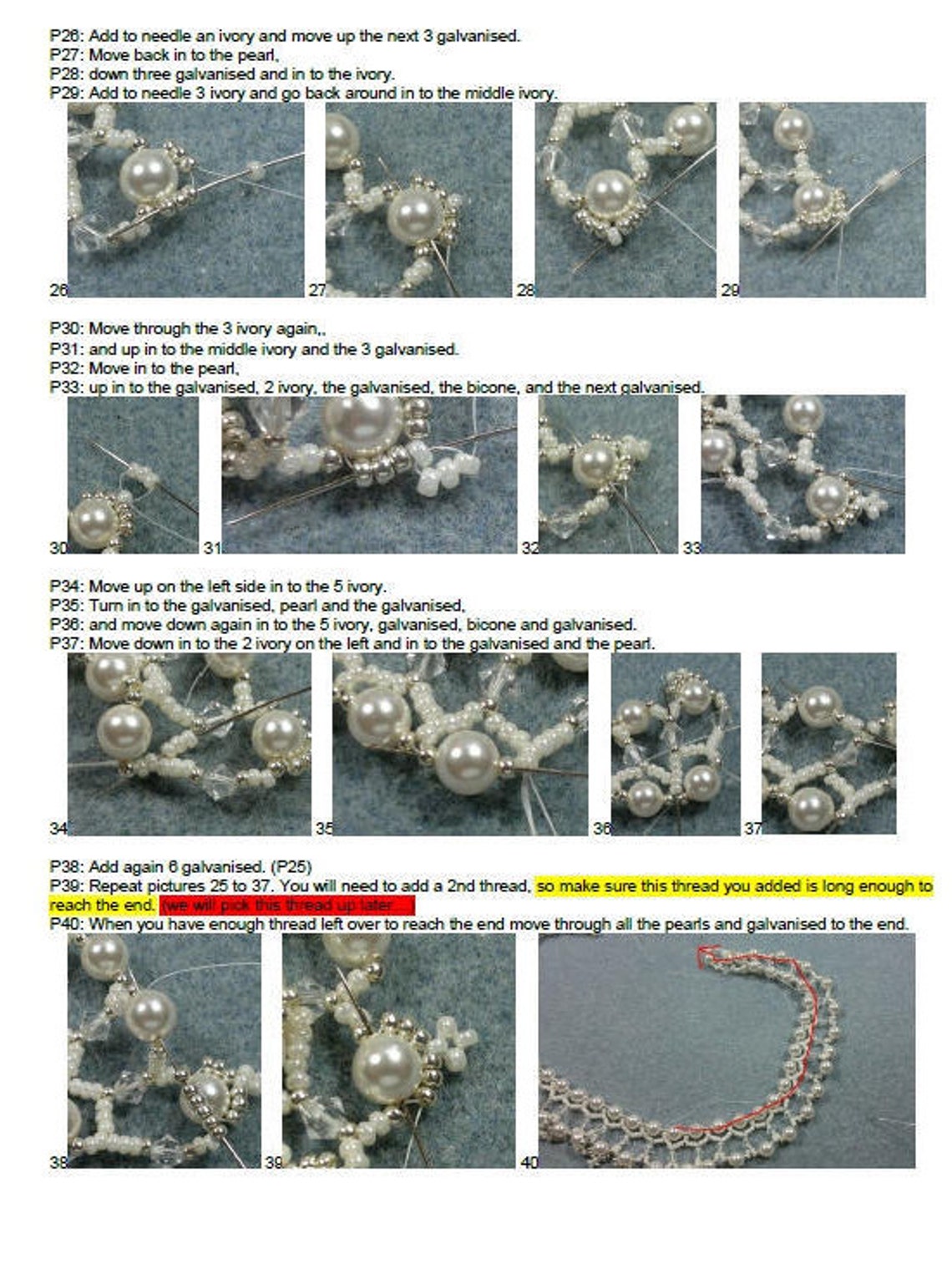 Beading4perfectionists the Queen's Pearls Etsy