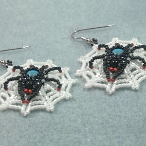 Beading4perfectionists: &quot;Spidey in web&quot; beading pattern tutorial PDF file