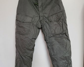 U.S. Air Force Cold Weather Pants CWU-5/P Medium Size Winter Wear 1970s