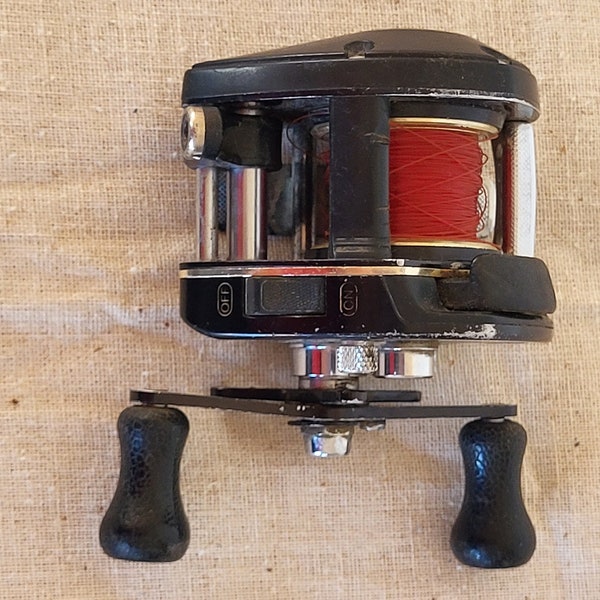 Moulinet De Pêche Vintage Shimano Bantam Mag Plus 250 SG - Pour Lancer D'appât, Occasion