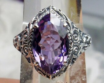 Details about / 925 Sterling Silver Handmade Certified 5 Ct Amethyst Stone Engagement Gift Ring