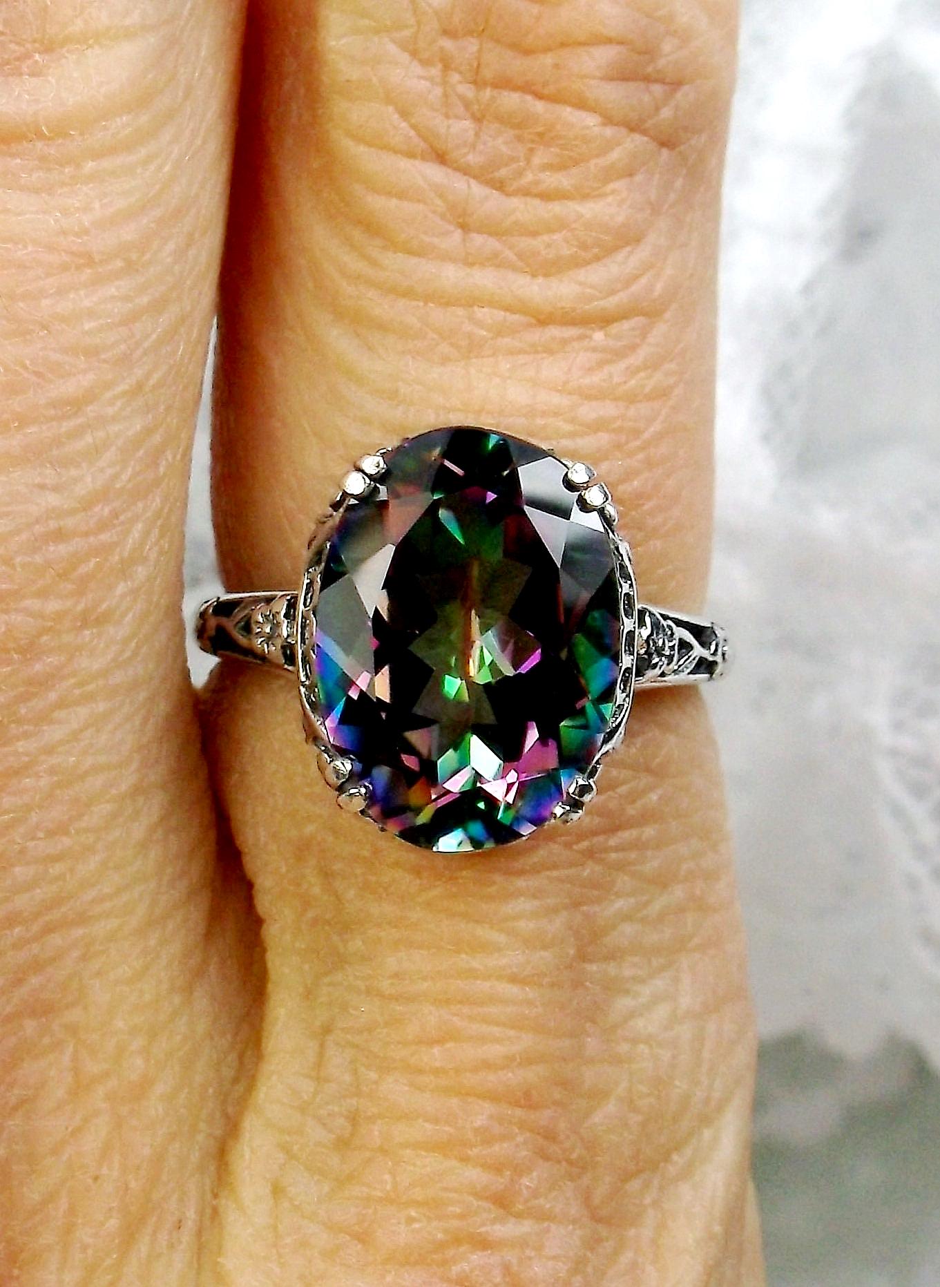 Virgola Jewelry con mystic topaz シルバーリング Virgola Jewelry con mystic topaz シルバーリング - メルカリ