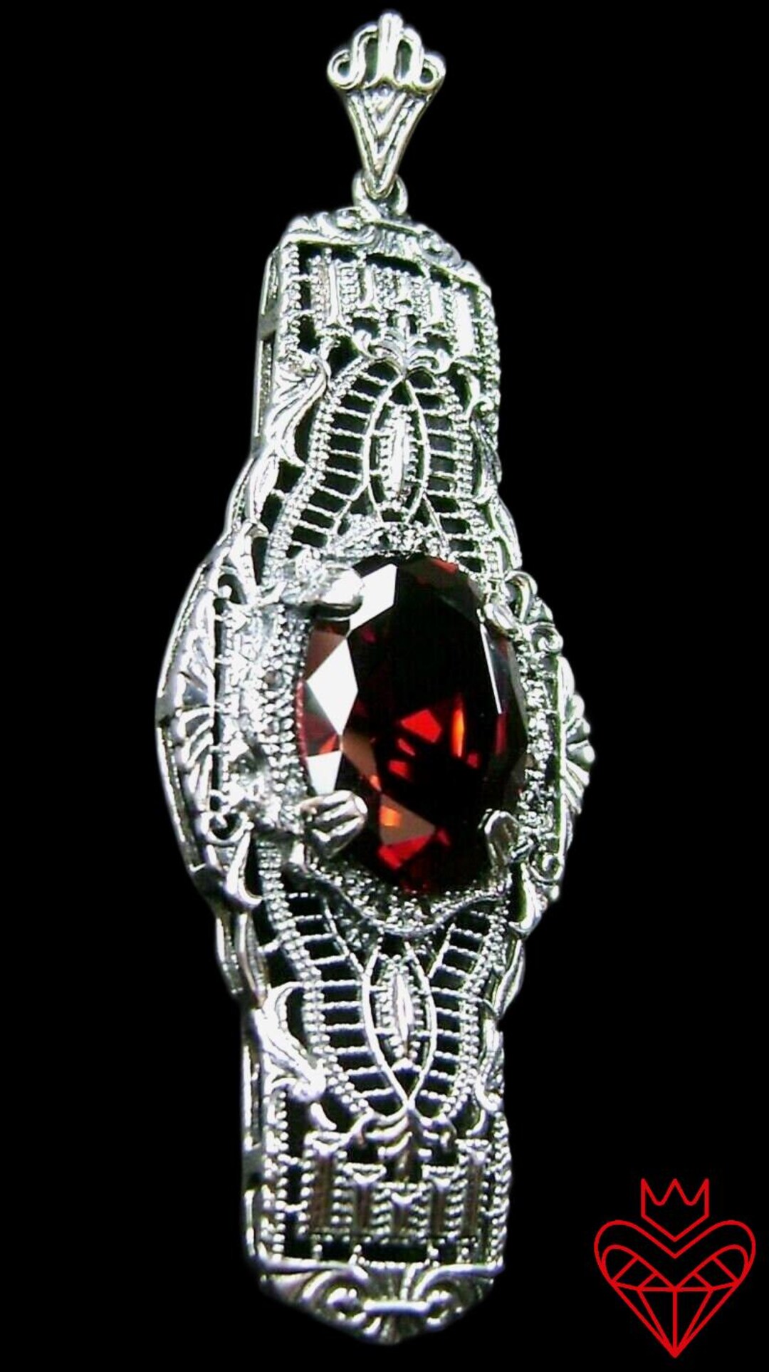 Decoro Natalizio Da Appendere A Forma Di Cuore | Nuvole Di Stoffa - Foto 9