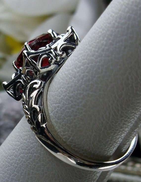 Gothic ruby ring deals