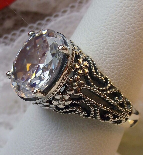 Custom made cubic zirconia best sale rings