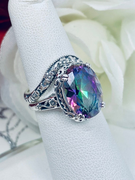 mystic topaz jtv womens rings