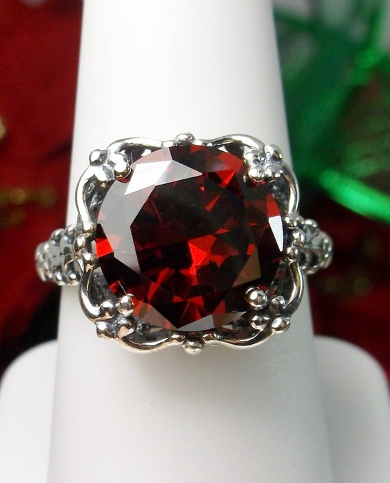 Garnet Ring, Sterling Silver, .925, January Birthstone - Etsy | Indie  jewelry, Cute jewelry, Funky jewelry