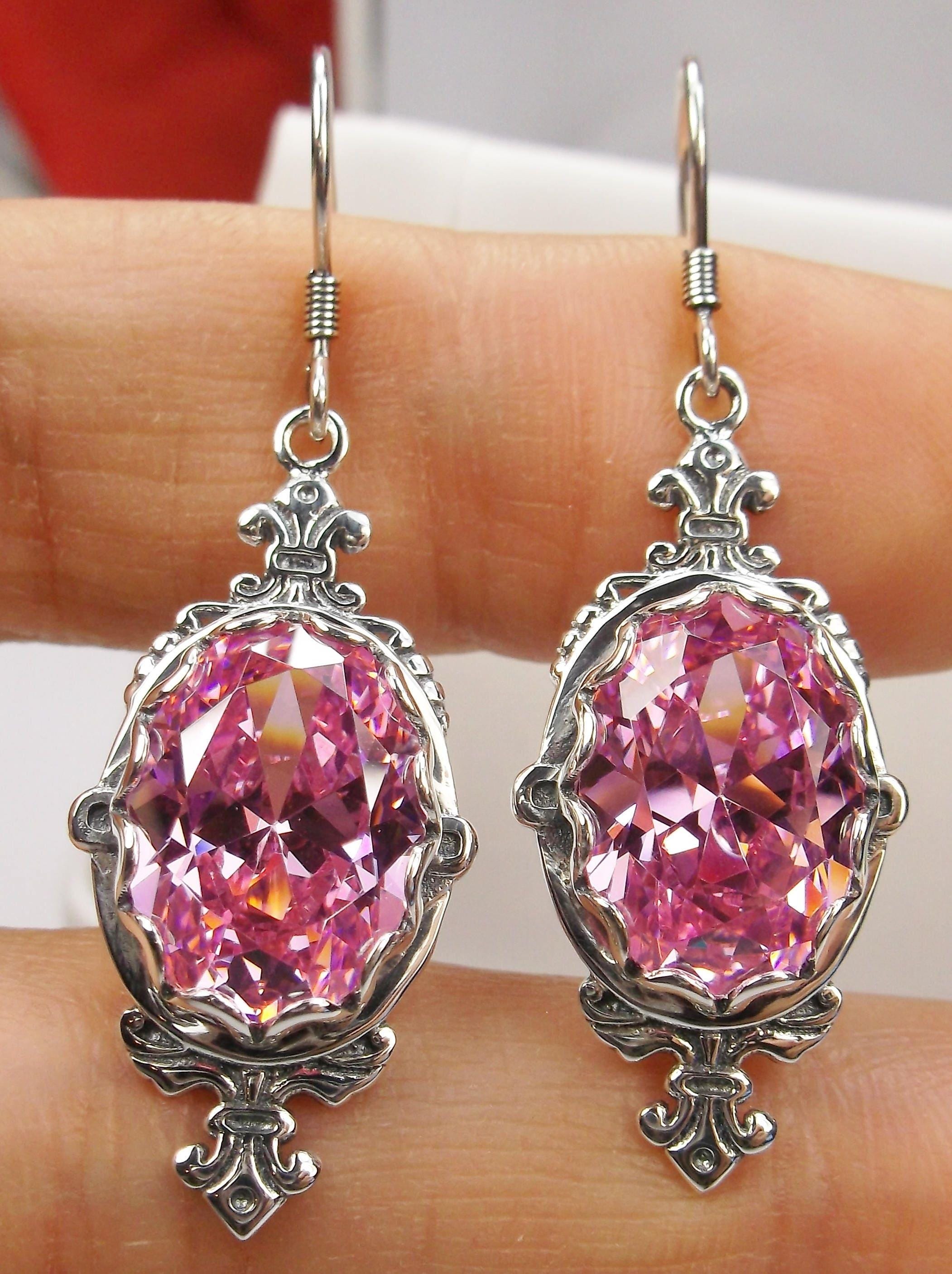 Orecchini A Spirale In Argento Sterling Con Zirconi Cubici