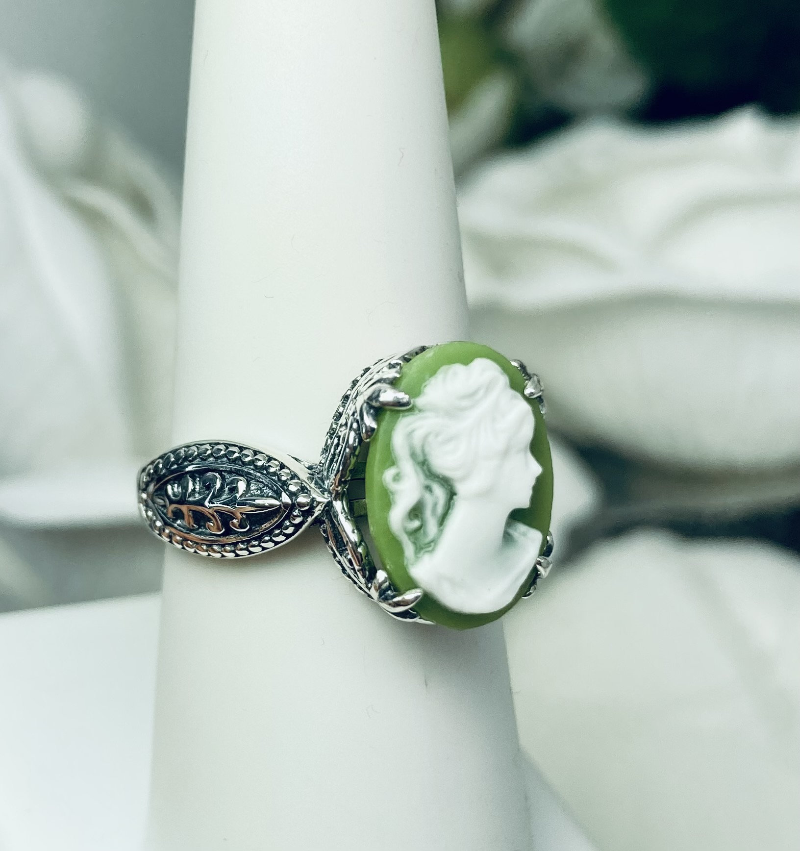 Anello cammeo best sale argento