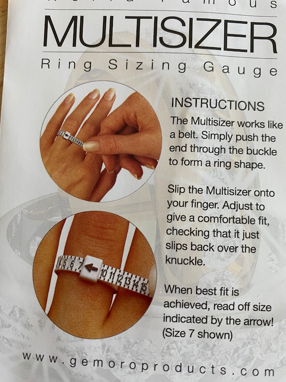 Ring Sizer, Whats My Ring Size, Measure Finger Size, Measure My