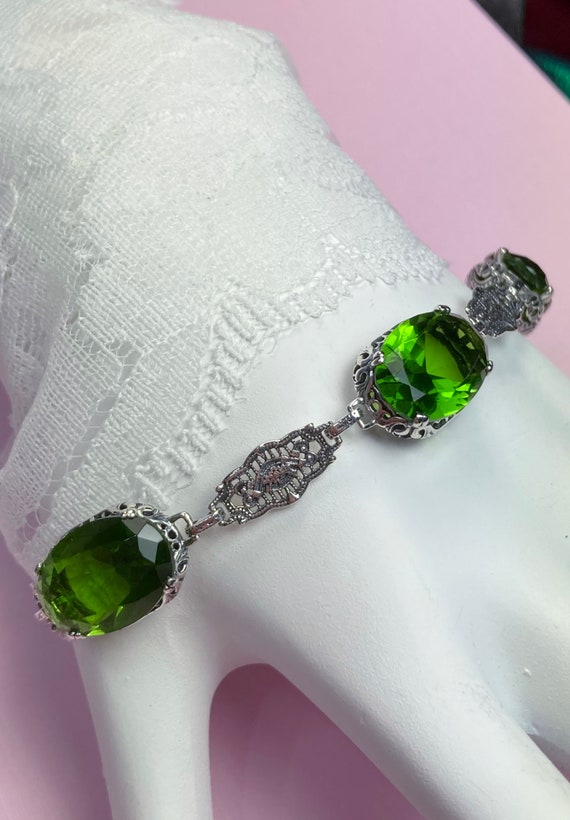 Simulated peridot sale