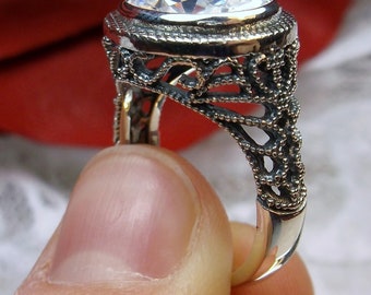 Anello Donna Argento Gemma Pavè Bianchi Misura 12 Morellato