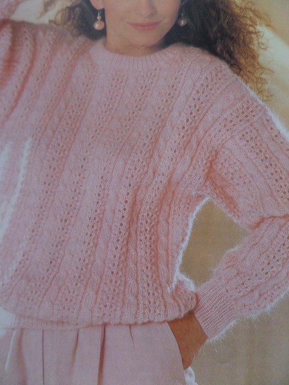 ladies round neck jumper